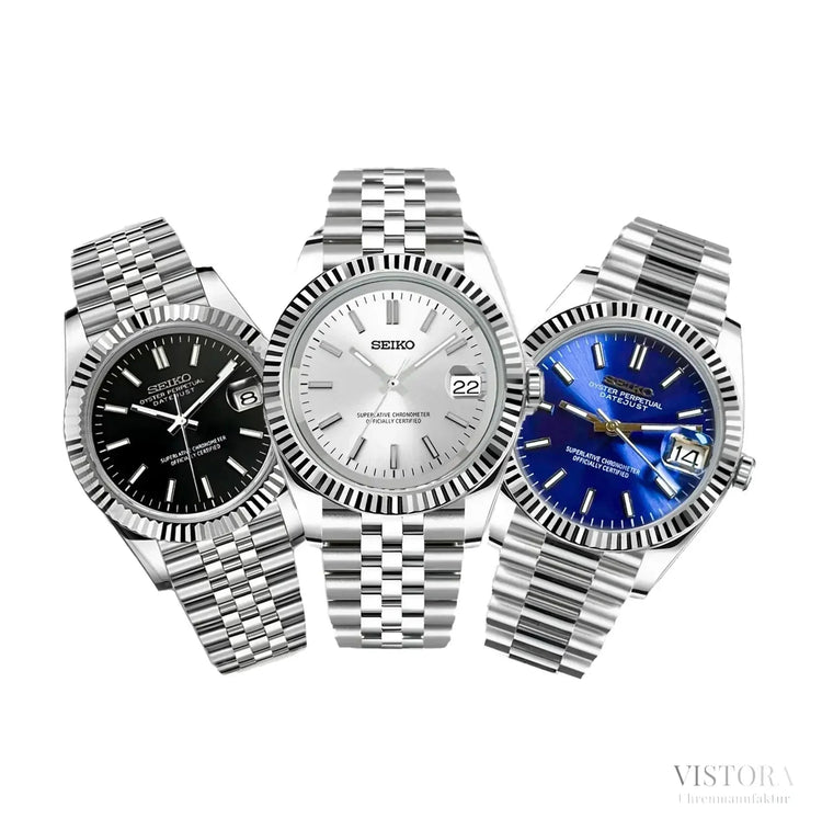 Datejust SeikoMods – Klassik mit Seiko Power - Vistora Uhrenmanufaktur