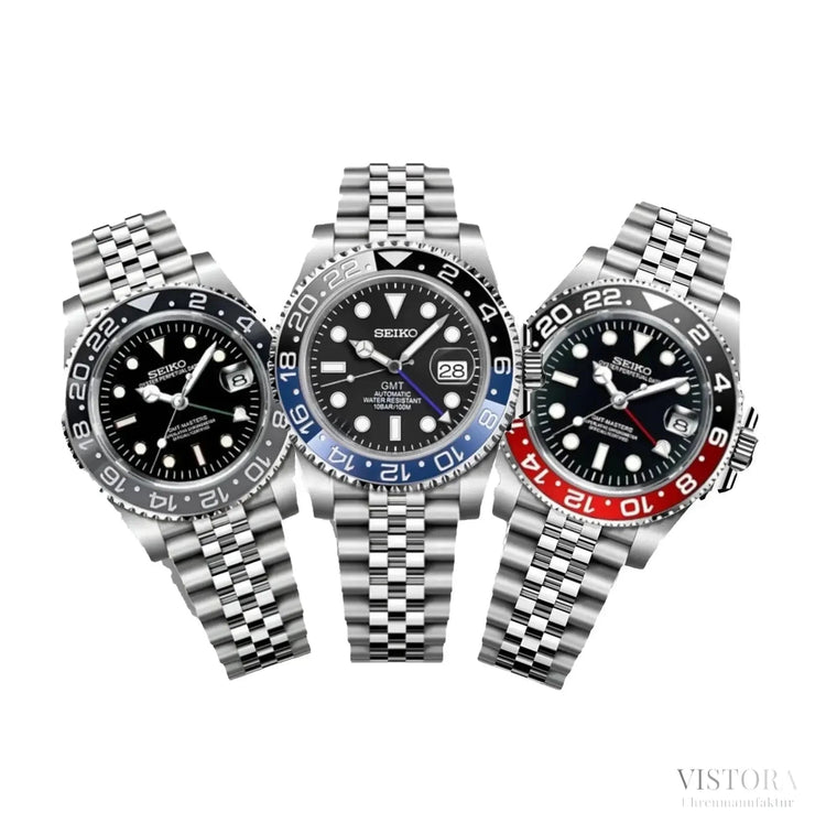 GMT SeikoMods – Präzision trifft Abenteuer - Vistora Uhrenmanufaktur