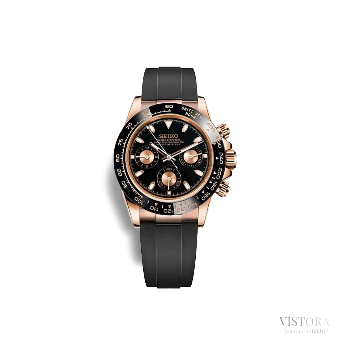 SeikoMod Daytona Rosé - Vistora Uhrenmanufaktur