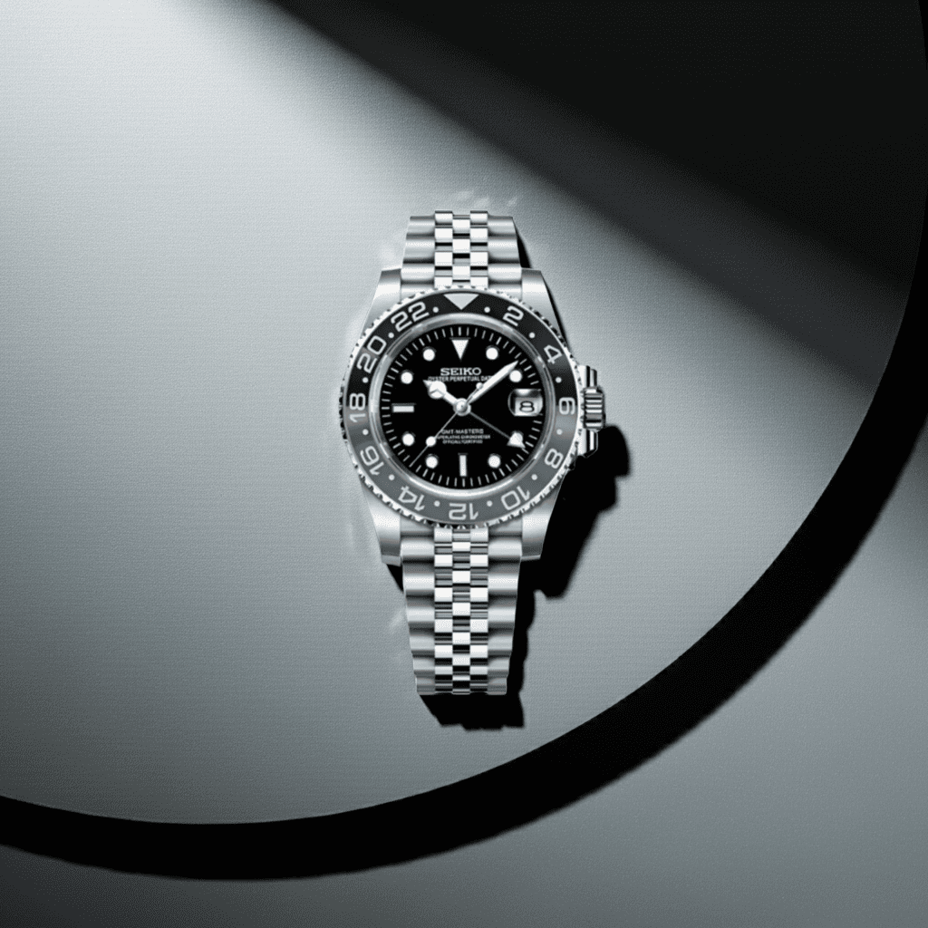 SeikoMod GMT Bruce Wayne SEIKO/ Vistora Uhrenmanufaktur