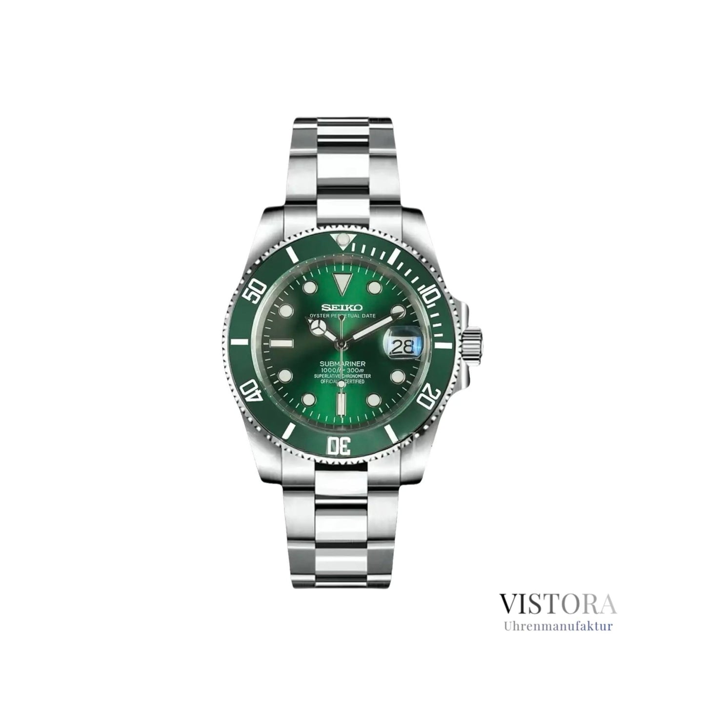 SeikoMod Submariner Hulk