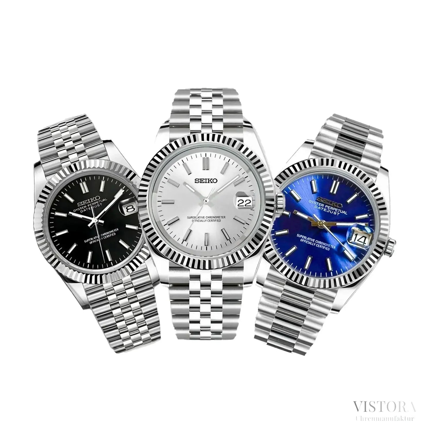 Datejust SeikoMods – Klassik mit Seiko Power - Vistora Uhrenmanufaktur