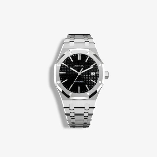 Seiko Mod Royal Oak | Black 41mm Vistora Uhrenmanufaktur