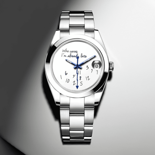 SeikoMod Datejust „Who cares I’m already late“ SEIKO/ Vistora Uhrenmanufaktur