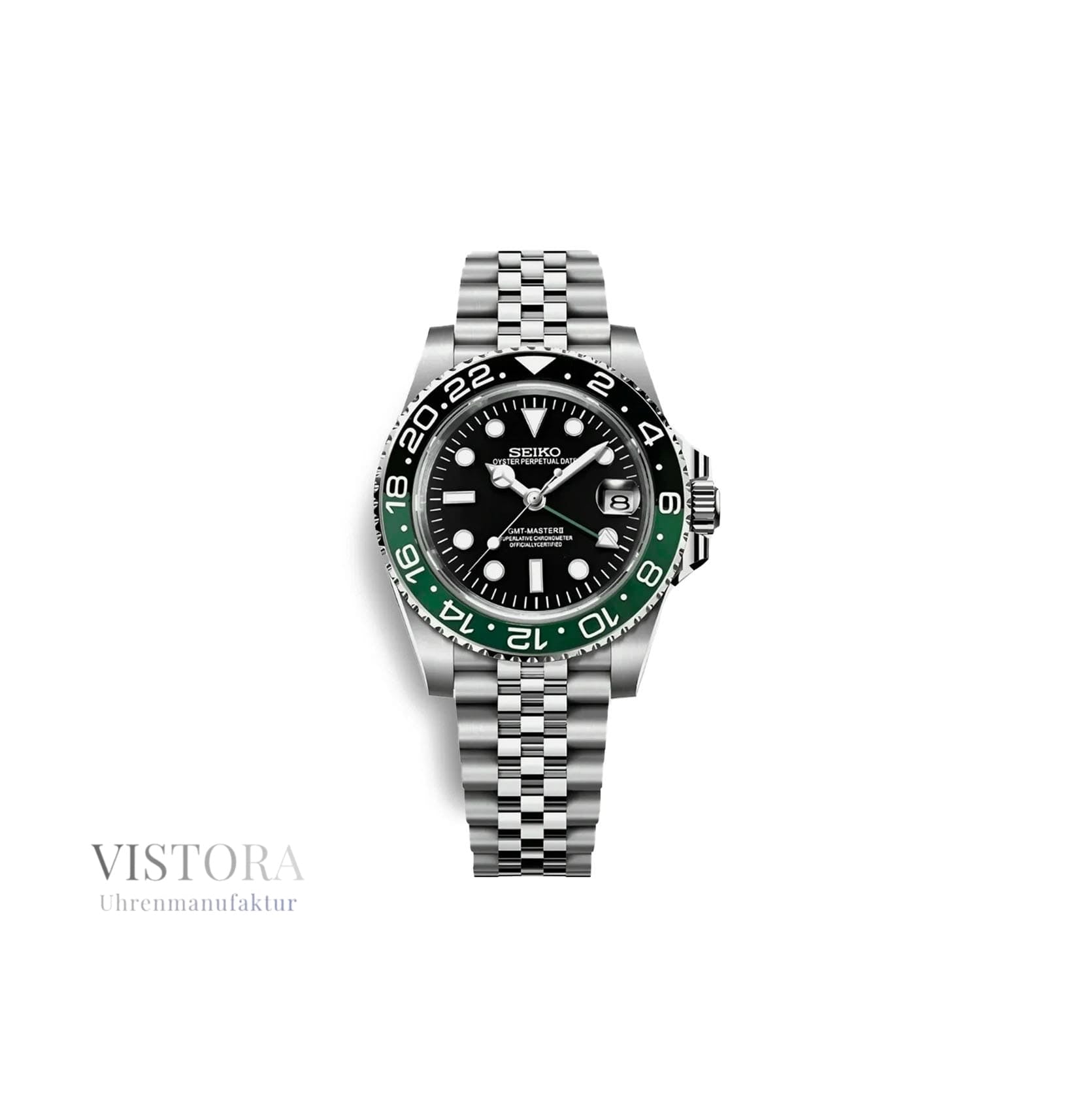 SeikoMod GMT Sprite SEIKO/ Vistora Uhrenmanufaktur